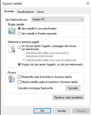 Come Cambiare La Cartella Predefinita Di Esplora File In Windows