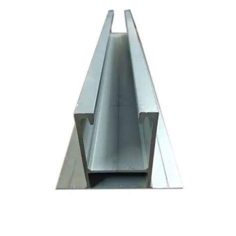 Aluminium Micro Monorail Channel Color Silver At Best Price In