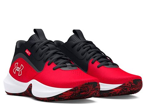 Ripley ZAPATILLAS CUERO HOMBRE UNDER ARMOUR BÁSQUETBOL ROJO LOCKDOWN 7