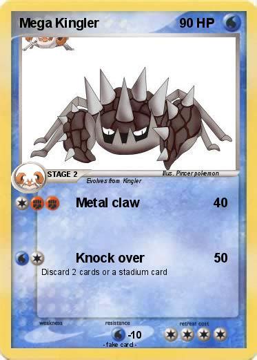 Pokémon Mega Kingler - Metal claw - My Pokemon Card