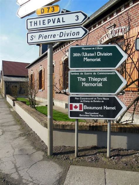 Mémorial terre neuvien à Beaumont Hamel Anciens Combattants Canada