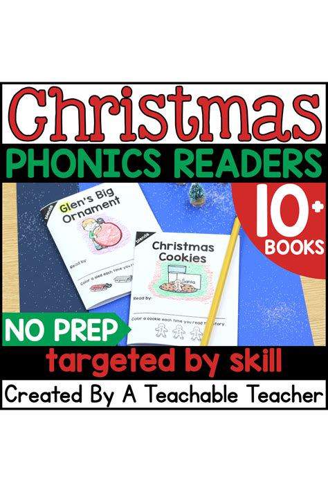 Christmas Emergent Readers A Teachable Teacher