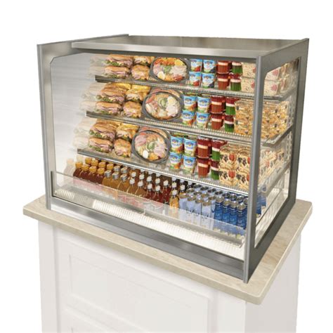 Federal Industries ITRSS3634 Italian Glass Refrigerated Counter Display