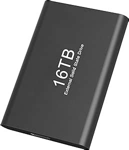 Tb External Hard Drive Usb Type C To A Cable Tb Solid State