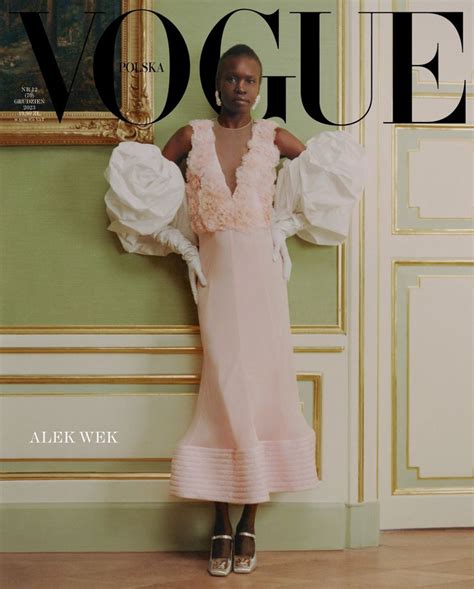 Vogue Polska December 2023 Cover Vogue Polska