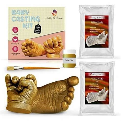 White Hand Feet D Moulding Casting Kit Baby Casting Kit At Rs