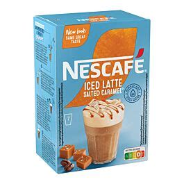 Nescafé Iced Latte Salted Caramel a soli 3 29 su kaffekapslen it