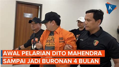 Kasus Dito Mahendra Kepemilikan Senpi Ilegal Dan Buron Bulan Youtube