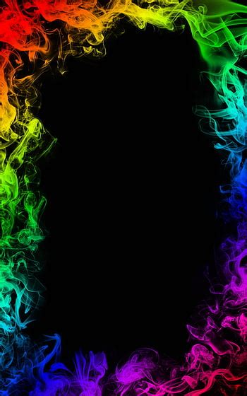 Abstract Smoke Patterns Bright Multicolored Motley Lines Hd