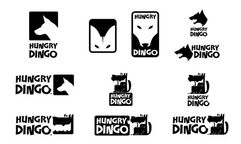 Hungry Dingo Studio Logo On Behance