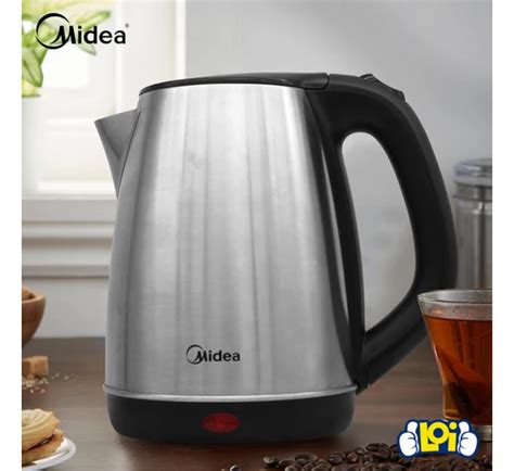 Jarra El Ctrica Midea Inox W L Apagado Autom Tico Oferta Loi