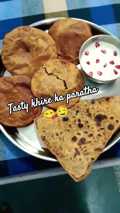 Tasty Khire Ka Paratha 😋🤤shorts Paratha Viral Youtube