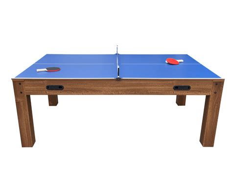 Table à Manger Multi Jeux 7ft Billard Air Hockey Et Ping Pong