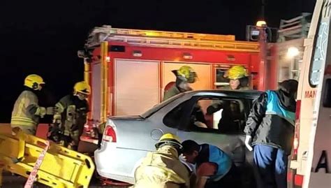 Tragedia En La Ruta Dos Muertos Y Un Herido Tras Choque Contra