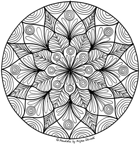 Pin Auf Mandalas Zum Ausdrucken Für Kinder Erwachsene