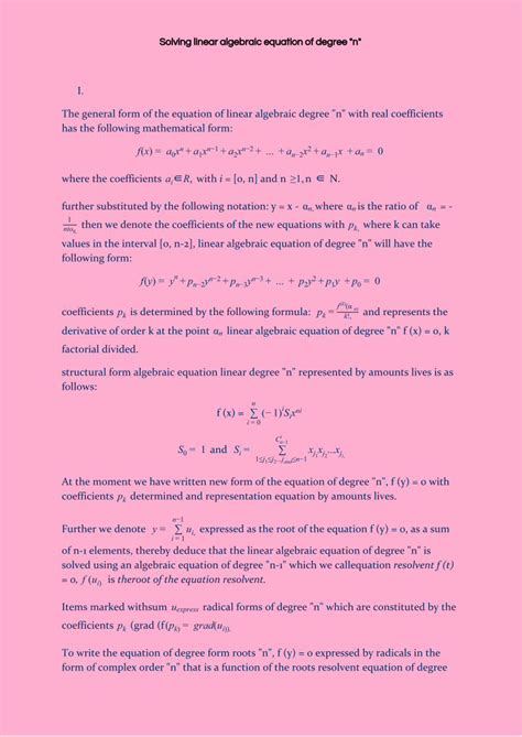 Pdf Solving N Degree Equation Dokumen Tips