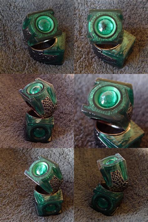 Custom Green Lantern Hal Jordan Ring Replica