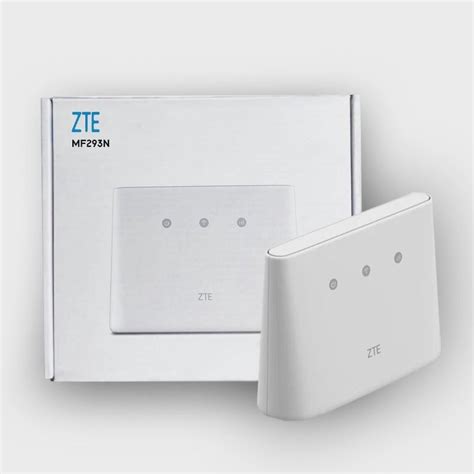 Modem Roteador Wi fi 4g Portátil Zte Mf293n Antena Externa Branco em