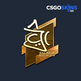 Sticker Chrisj Gold Boston Csgoskins Gg