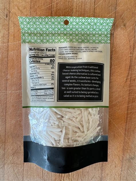 Trader Joes Vegan Mozzarella Style Shreds Review Club Trader Joe S