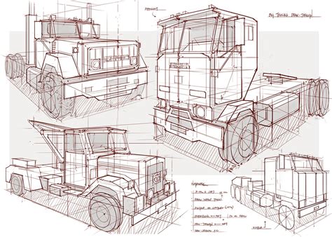 Feng Zhu Design On Twitter Draw Through Demo Big O Geometric Trucks