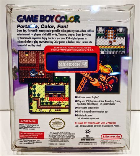 Game Boy Color Console Box Protector – RetroProtection