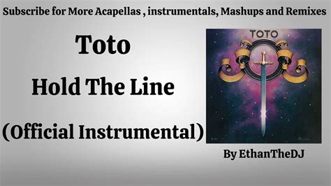 Toto Hold The Line Official Instrumental Youtube