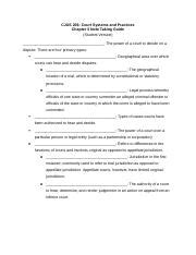 Chapter3Bnotes Docx CJUS 206 Court Systems And Practices Chapter 3