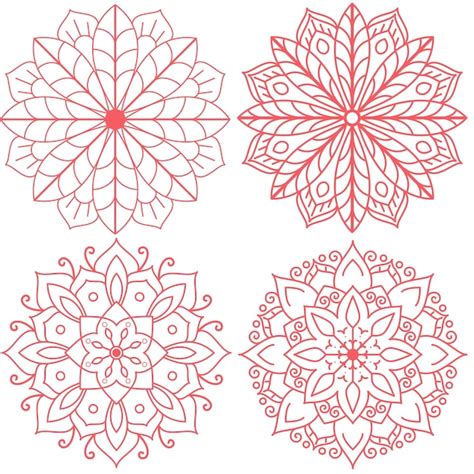 Vector De Mandala Para Un Hermoso Dise O Vector Premium