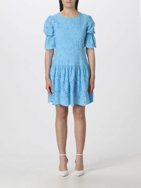 Manila Grace Dress For Woman Blue Manila Grace Dress A Cr Online