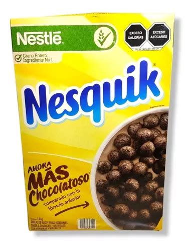 Cereal Nesquik Sabor Chocolate Tamaño Familiar Nestle 1 2 Kg MercadoLibre