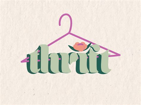 Thrift shop logo by Simona Krejčí on Dribbble