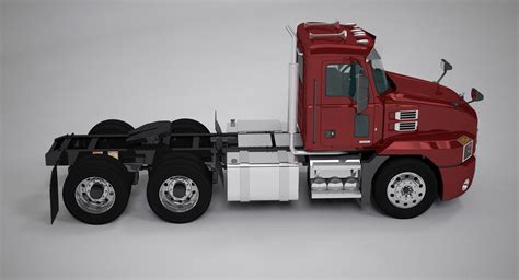 Mack Anthem Day Cab 3d Model Turbosquid 1380982