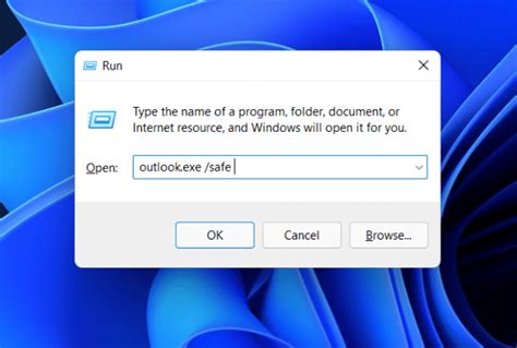 How To Start Outlook In Safe Mode On Windows