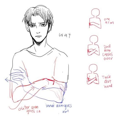 Crossed Arms Ref 1 Pose Reference Art Reference Drawing Tips