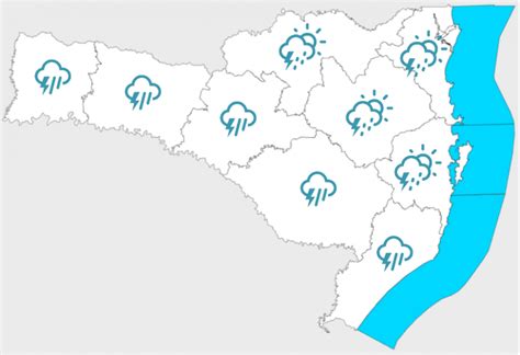 Formação de ciclogênese na região Sul do Brasil pode causar eventos