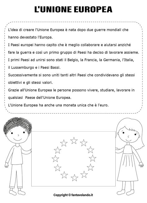 Educazione Civica L Unione Europea Fantavolando Istruzione L