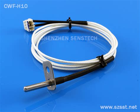 High Temperature Resistant Flange Probe 100K Ntc Thermistor Sensor