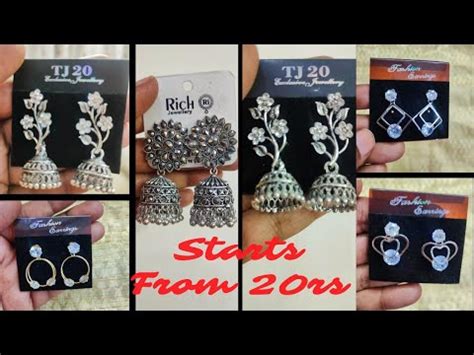 Kphb Kukatpally Jntu Street Shopping Earrings Shopping Earings