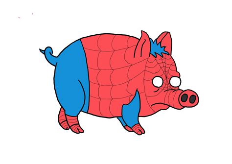 Spider Pig By Saver5 On Deviantart