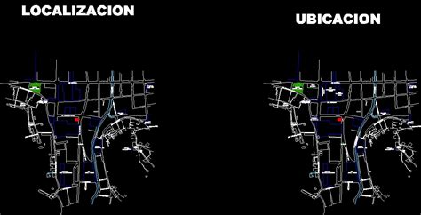 Modelo Plano De Ubicacion Y Localizacion Dwg Model For Autocad