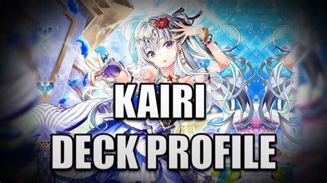 A TOP CONTENDER Lyrical Monasterio Kairi Deck Profile Cardfight