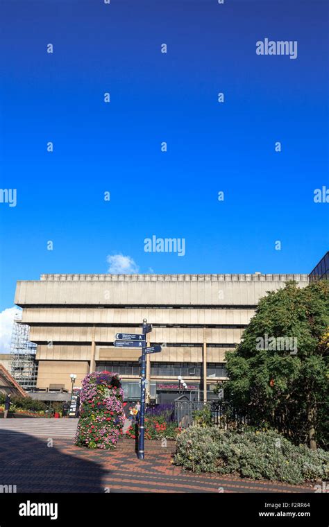 The Old Birmingham Central Library Shortly Before Demolition In 2016