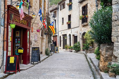 Saint Guilhem Le Desert Labelled Les License Image