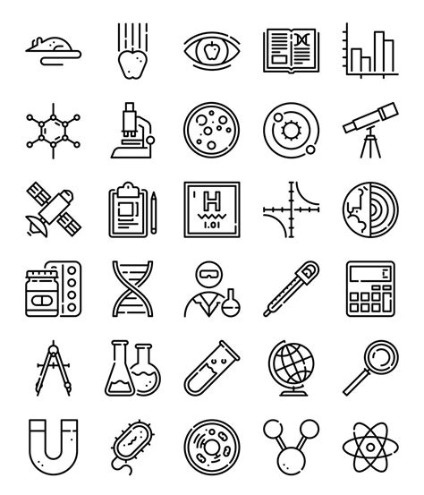 30 Free Scientific Study Icons Flaticon Free Icon Packs Free Icons