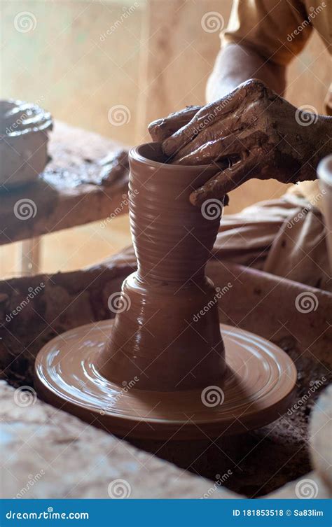 Pottery Factory In Bahla Oman Stock Photo Image Of Handmade Ceramic