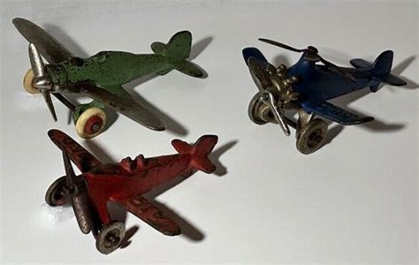 Hubley Cast Iron Airplanes Set Of Ebay