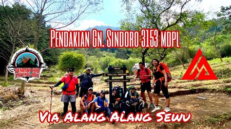 Pendakian Gunung Sindoro Via Alang Alang Sewu Estimasi Waktu