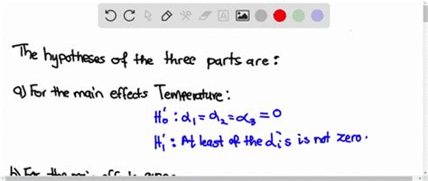 SOLVED An Experiment Was Conducted To Study The Effect Of Numerade