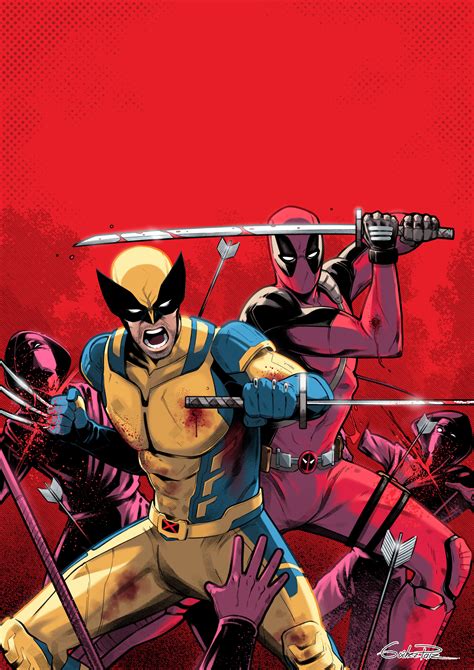 Artstation Wolverine And Deadpool